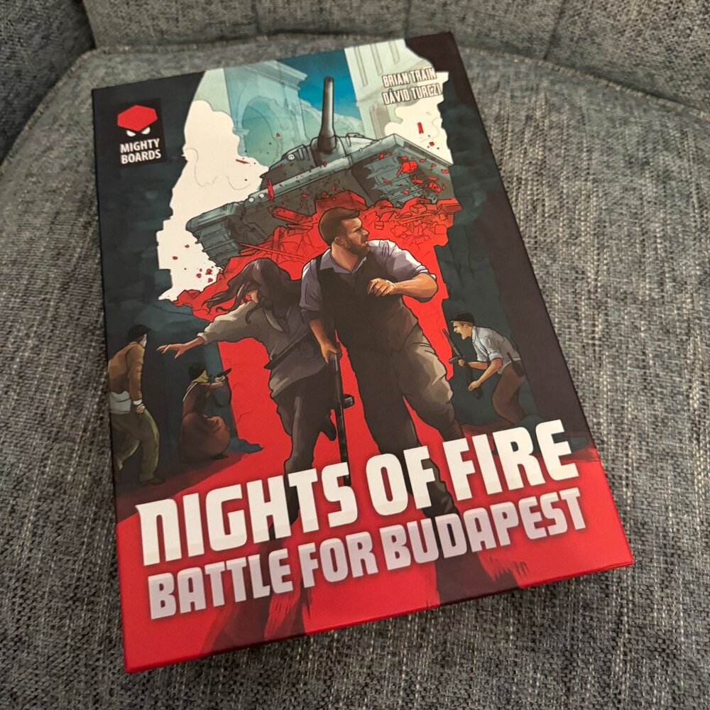 Nights of Fire: Battle for Budapest (open, unpunched) Mighty Boards